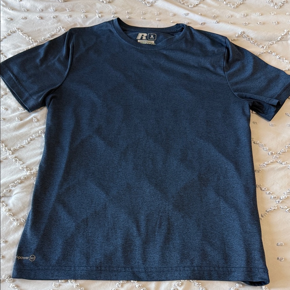 Russell Athletic Men's Navy Short Sleeve Tee